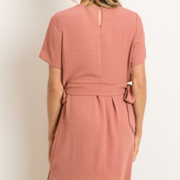 Front Tie Midi Dress - Picture 4 of 6